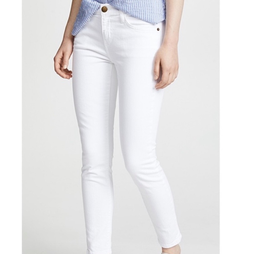 CURRENT ELLIOTT size 24 white jeans